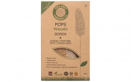 Organic Farmers Co. Pops Wasabi Quinoa + Sorghum, Pearl Millet Melon, Pumpkin Seeds  Box  100 grams
